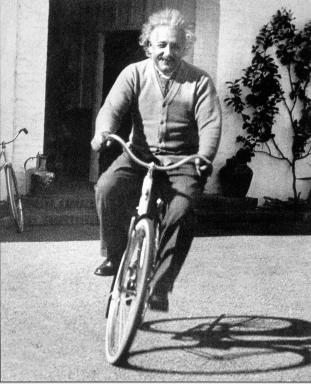 Einstein rides again!